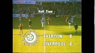Everton 1 Liverpool 0 - 28 October 1978