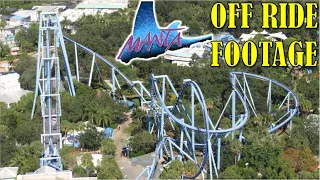 Manta at Sea World Orlando Off-Ride Footage (No Copyright)