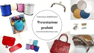 VIDEO PRESENTAZIONE FILATI ED ACCESSORI MERCERIA ITALIARTISAN