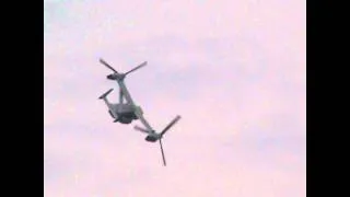 HD V22 Osprey Overhead Break at the Cocoa Beach Airshow