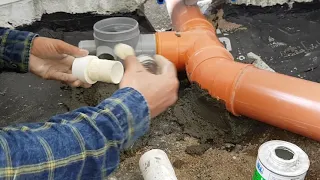 Installing Drainage Lines for Efficient Water Flow and Plumbing System|| Drainage System