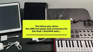 Akai MPK mini 2 to iPad 7th Gen & iPad Pro 11 2nd Gen Tutorial
