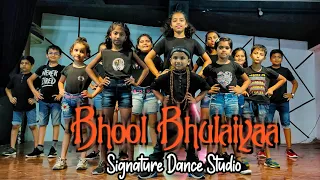 Bhool Bhulaiyaa 2 ( Taital Track) kartik A, Kiara | Kids Dance | Signature Dance Studio|