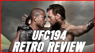 CONOR MCGREGOR vs JOSE ALDO | UFC194 RETRO REVIEW