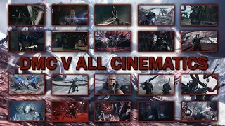 DMC 5  - ALL cutscenes in ONE movie NO music NO subs