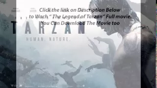 The Legend of Tarzan Full movie