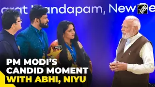 “Halki-Fulki baatein…” PM Modi gets candid with Abhiraj, Niyati at National Creators Award