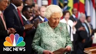 Queen Elizabeth Welcomes Commonwealth Leaders To Palace And Tips Charles As Successor | NBC News