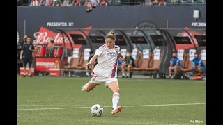 Danielle van de Donk debut Lyon vs Barcelona