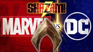 DOES MARVEL FINALLY HAVE COMPETITION??? SHAZAM AND AQUAMAN TRAILER REACTION & REVIEW!!!