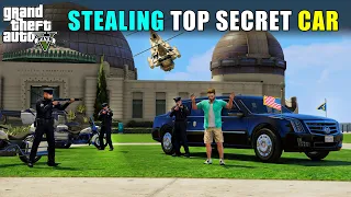 I STOLE TOP SECRET CAR | GTA V GAMEPLAY #161