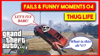 GTA 5 Fails & Funny Moments 04 | Thug Life & Wins | CSK OFFICIAL