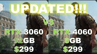 UPDATED!!! After Comments!!! RTX 3060 12GB vs RTX 4060 (4050) 8GB | Umm...What are We Doing Here?