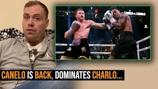 🔥CANELO ALVAREZ DROPS AND DOMINATES JERMELL CHARLO CANELO IS BACK…!!!!