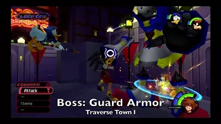 KH Final Mix (KH HD I.5 + II.5 ReMIX - PS4) - Traverse Town I - Boss: Guard Armor