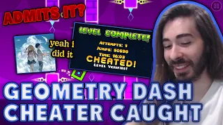 Geometry Dash Cheater Immediately Admits It When Caught | MoistCr1tikal