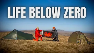 Freezing Cold Wildcamp on SPECIAL FORCES Training grounds | Dai's Chilli from HELL | Amazing Sunsets