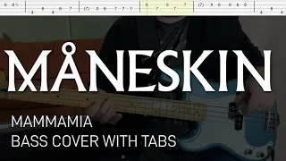 Måneskin - MAMMAMIA (Bass Cover with Tabs)