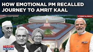 In Special Parliament Session, Emotional PM Modi Invokes Nehru, Recounts Journey To Amrit Kaal