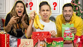 Giving Our Son BAD Christmas Presents To See His Reaction! 🤣 | The Royalty Family