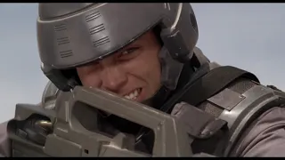 Starship Troopers (1997) Latino - Batalla en el puesto Whiskey (Parte 1)