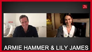 Armie Hammer & Lily James REBECCA | Netflix