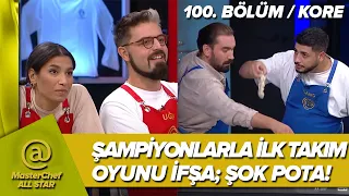 MASTERCHEF ALL STAR ŞAMPİYONLARLA İLK TAKIM OYUNUNU KAZANAN İFŞA OLDU ŞOK 100. BÖLÜM CANLI İZLE TV 8