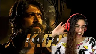 The Monster Song REACTION - KGF Chapter 2 | Ravi Basrur | Yash | Sanjay Dutt | Prashanth Neel