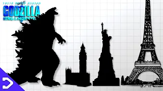 Godzilla SIZE COMPARISON Against Worlds LARGEST BUILDINGS! (Godzilla VS Biggest Buildings)
