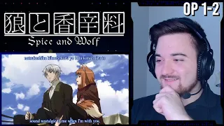 Romantic Adventure! | Spice and Wolf | Opening 1-2 | Reaction
