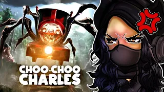 Fighting An Evil Spider Train | Choo-Choo Charles