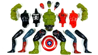 Assemble Marvel's Toys Hulk Smash Vs Spider-Man Vs Venom Avengers