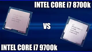 Процессор Intel Core i7-9700k vs i7-8700K. Сравнение + тесты в играх!