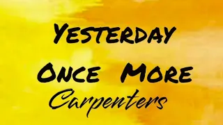 Yesterday Once More - Carpenters (Lyrics) #yesterdayoncemore #carpenters #lyrics #aidababes