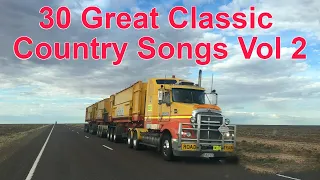 30 Great Classic Country Songs "Vol 2"