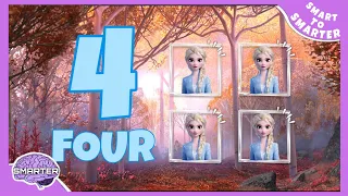 Disney Frozen Characters | Count & Spell from 1 to 20 | Fun ways to Learn | Spell Numbers