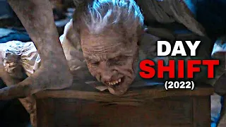 DAY SHIFT (2022) Netflix Full Slasher Film Explained in Hindi | Movies Ranger Hindi | Vampire Movie