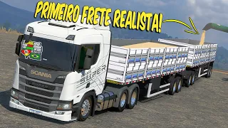 PRIMEIRA CARGA REALISTA NO RODO-TREM 30 METROS - ETS 2 1.50