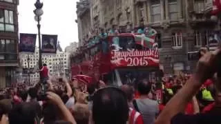 Bilbao Athletic Club Football Celebrations Spain 2015