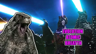 Godzilla Reacts To Evolution Of Godzilla's Atomic Breath