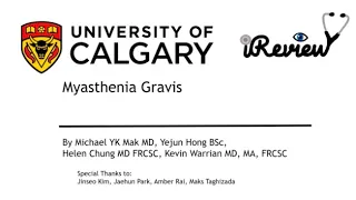 Myasthenia Gravis