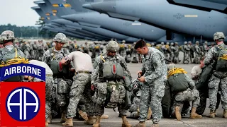 The US Army's 82nd Airborne Division, nicknamed the All-American, in training.