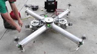 IncredibleHLQ - Heavy Lift Quadcopter - EngineTest