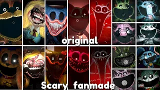 Poppy Playtime: Chapter 3 - ALL NEW Original vs ALL Fanmade Monsters JUMPSCARES Comparison