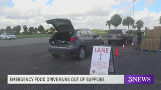 Families turned away after demand exceeds expectations at Food Bank distribution event