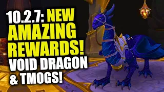 All New Amazing Hunt the Harbinger Questline Rewards! WoW Dragonflight | Patch 10.2.7