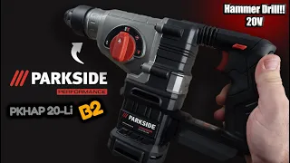 PARKSIDE Performance Hammer Drill - PKHAP 20 Li B2 | Time to make Friends with your Neighbors!