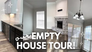 Our Empty House Tour!