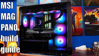 How to build an MSI gaming PC - MSI MAG PANO M100R PZ Build guide