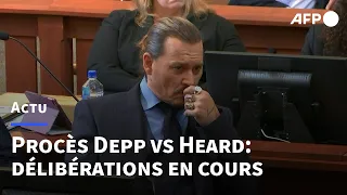 Procès Depp vs Heard: les délibérations du jury se poursuivent | AFP